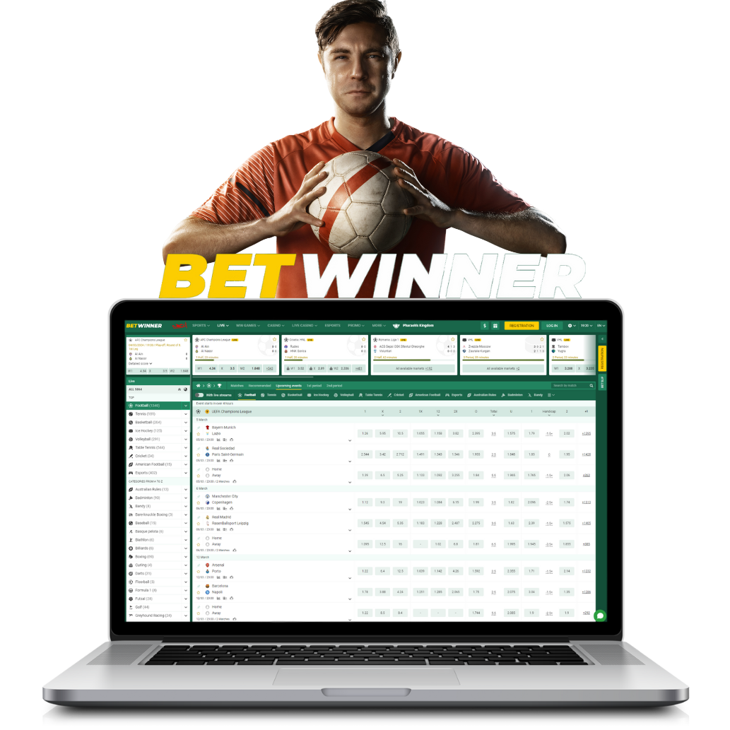 Betwinner online betting company